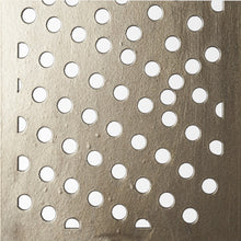 Set Of Three Gold Patterened Decor Pieces