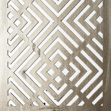 Set Of Three Gold Patterened Decor Pieces