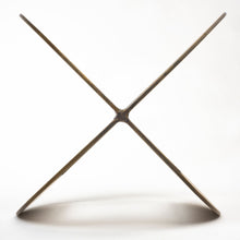 Gold Metal Geometric Decor Piece