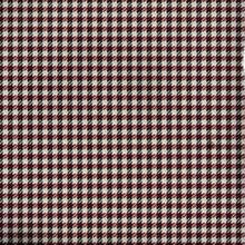 Set Of 4 Red Houndstooth Pillow Covers