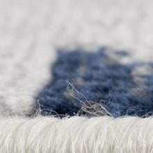 2’ X 10’ Blue And Gray Kilim Pattern Runner Rug