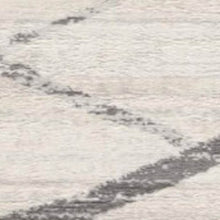 Gray Modern Abstract Pattern Runner Rug - 2’ x 10’