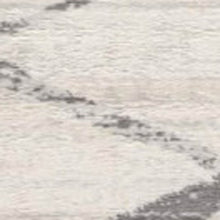 Gray Modern Abstract Pattern Runner Rug - 2’ x 10’