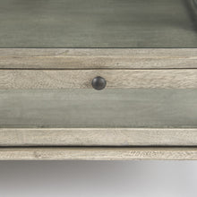 Rustic Gray Brown Shadowbox Coffee Table