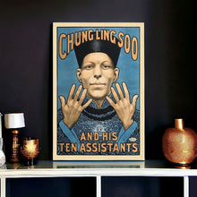Chung Ling Soo Vintage Magic Unframed Print Wall Art