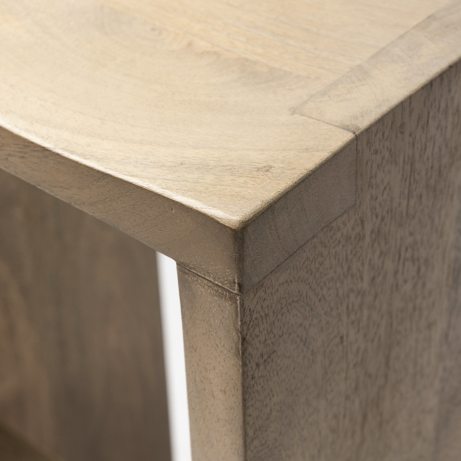 30" Minimal Light Brown Wood Bar Stool