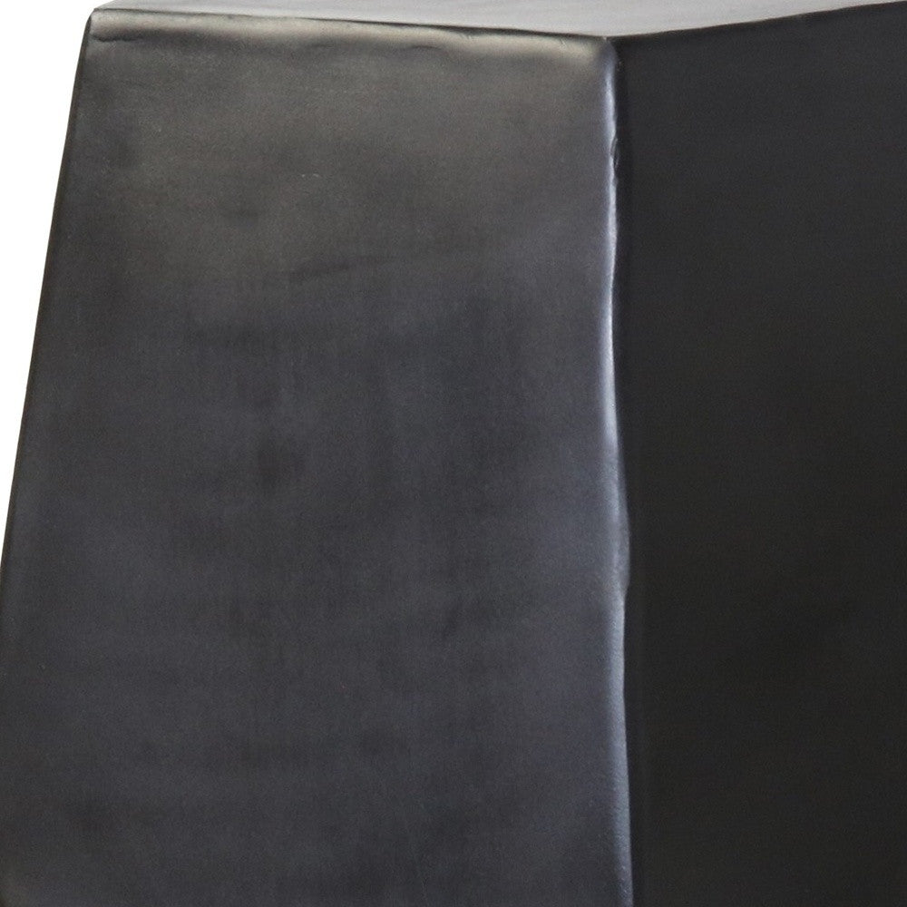 Cast Aluminum Hexagonal Drum Table