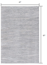 Blue Abstract Strokes Runner Rug - 2’ x 10’