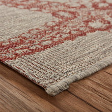Beige Indoor Outdoor Area Rug - 5' x 7'