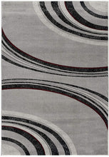 4’ X 6’ Gray Modern Geometric Area Rug