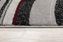 4’ X 6’ Gray Modern Geometric Area Rug