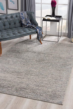 3’ X 5’ Blue And Gray Distressed Area Rug