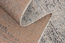 3’ X 5’ Blue And Gray Distressed Area Rug