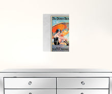 Dunes Beaches Vintage Travel Unframed Print Wall Art