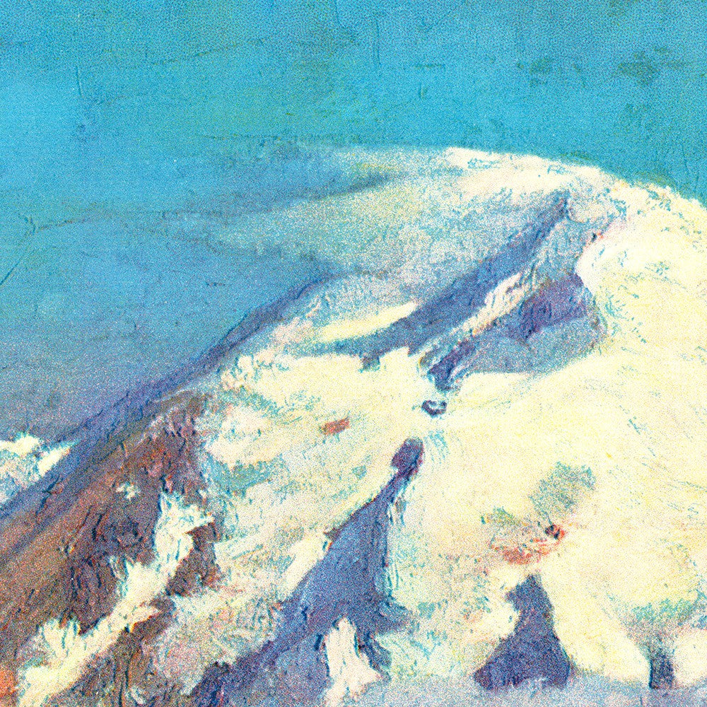 Mt. St. Helens C1920S Vintage Travel Poster Wall Art - 36" x 48"