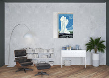 Yellowstone National Park c1938 Vintage Travel Poster Wall Art - 36