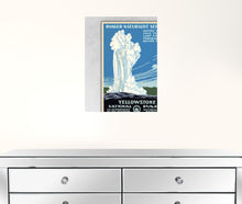 Yellowstone National Park c1938 Vintage Travel Poster Wall Art - 36