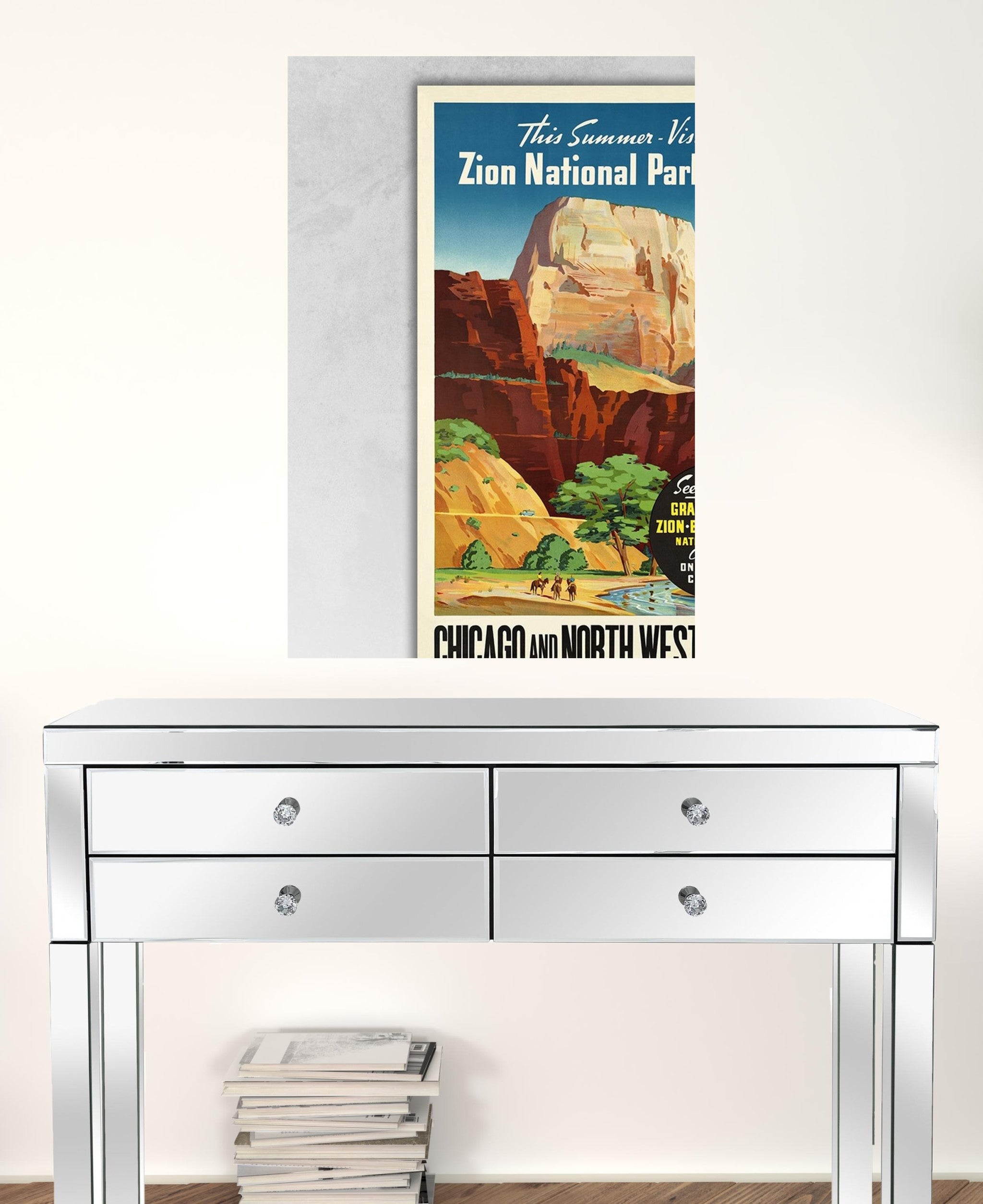 Zion National Utah Unframed Print Wall Art