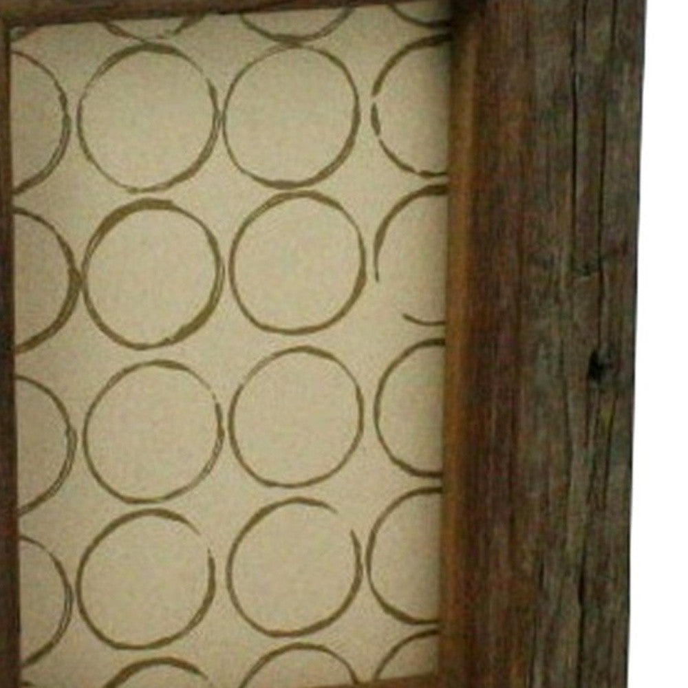 4x6 Petite Reclaimed Wood Vertical Frame