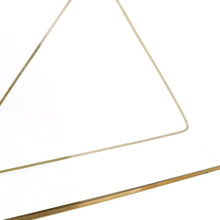 XL Gold Metal Horizontal Glass Frame