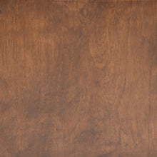 Walnut Solid Wood Modern Slat Design End Table with Drawers 22