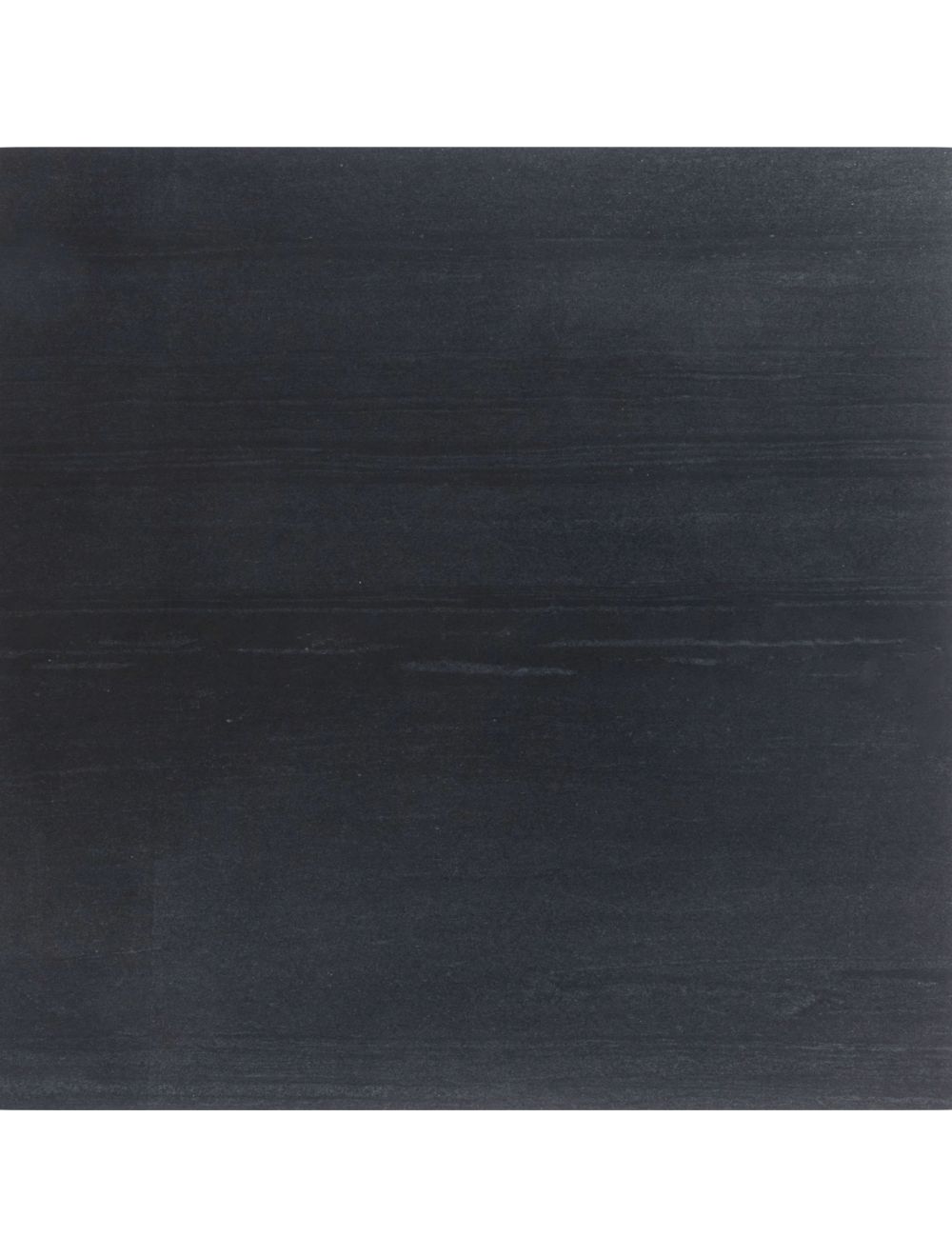 22" Black Marble and Gold Geo Side Table