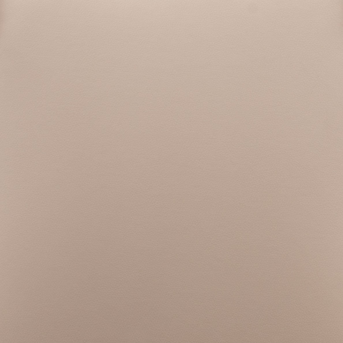 Set of Two Beige with White Piping and Walnut Dining Chairs