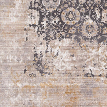 2’ x 10’ Gray Washed Out Persian Runner Rug