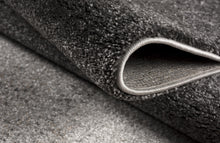 Gray and Tan Abstract Stroke Area Rug - 4’ x 6’