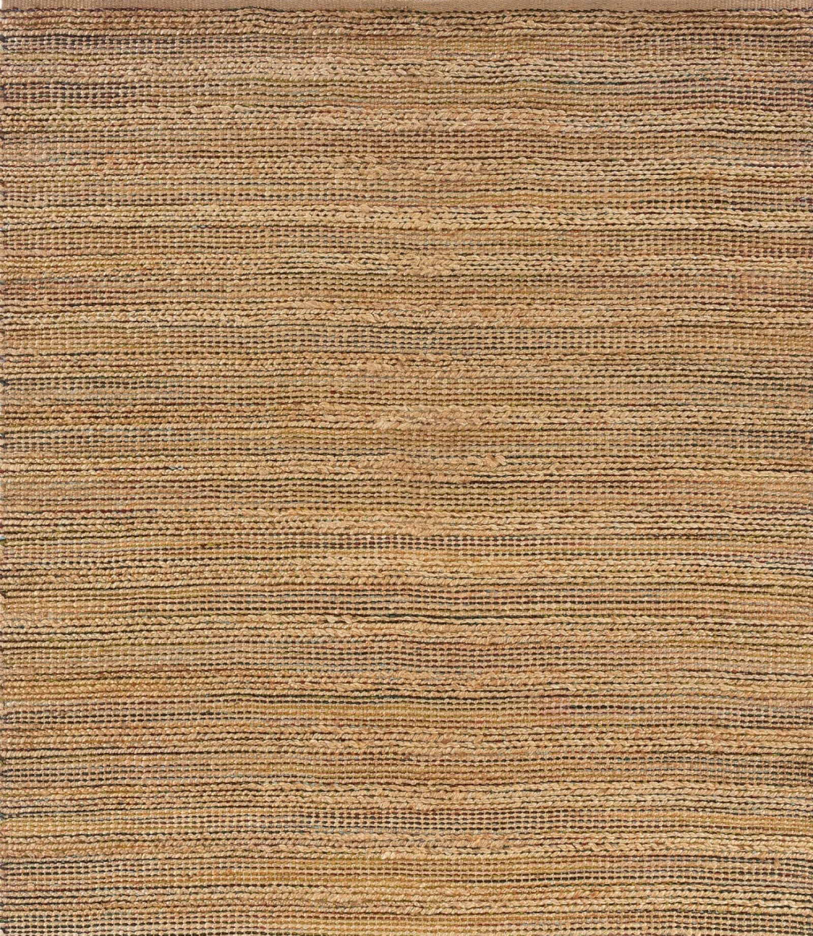 8’ x 10’ Brown Braided Jute Area Rug