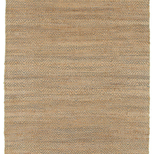 5’ x 8’ Tan and Gray Boho Chic Area Rug