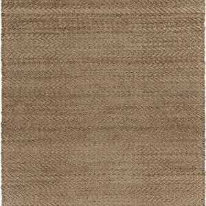 5’ x 8’ Natural Toned Chevron Pattern Area Rug