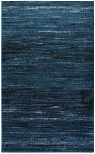 5’ x 7’ Blue Abstract Ocean Area Rug