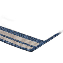 8? X 10? Blue/White Indoor Outdoor Area Rug