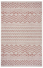 2? X 3? Beige / Red Indoor Outdoor Area Rug