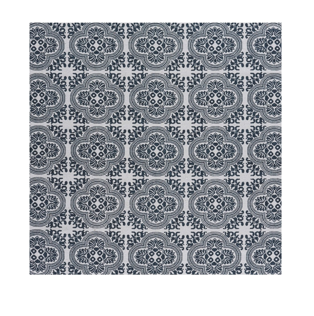 3’ x 5’ Blue and Green Chindi Area Rug