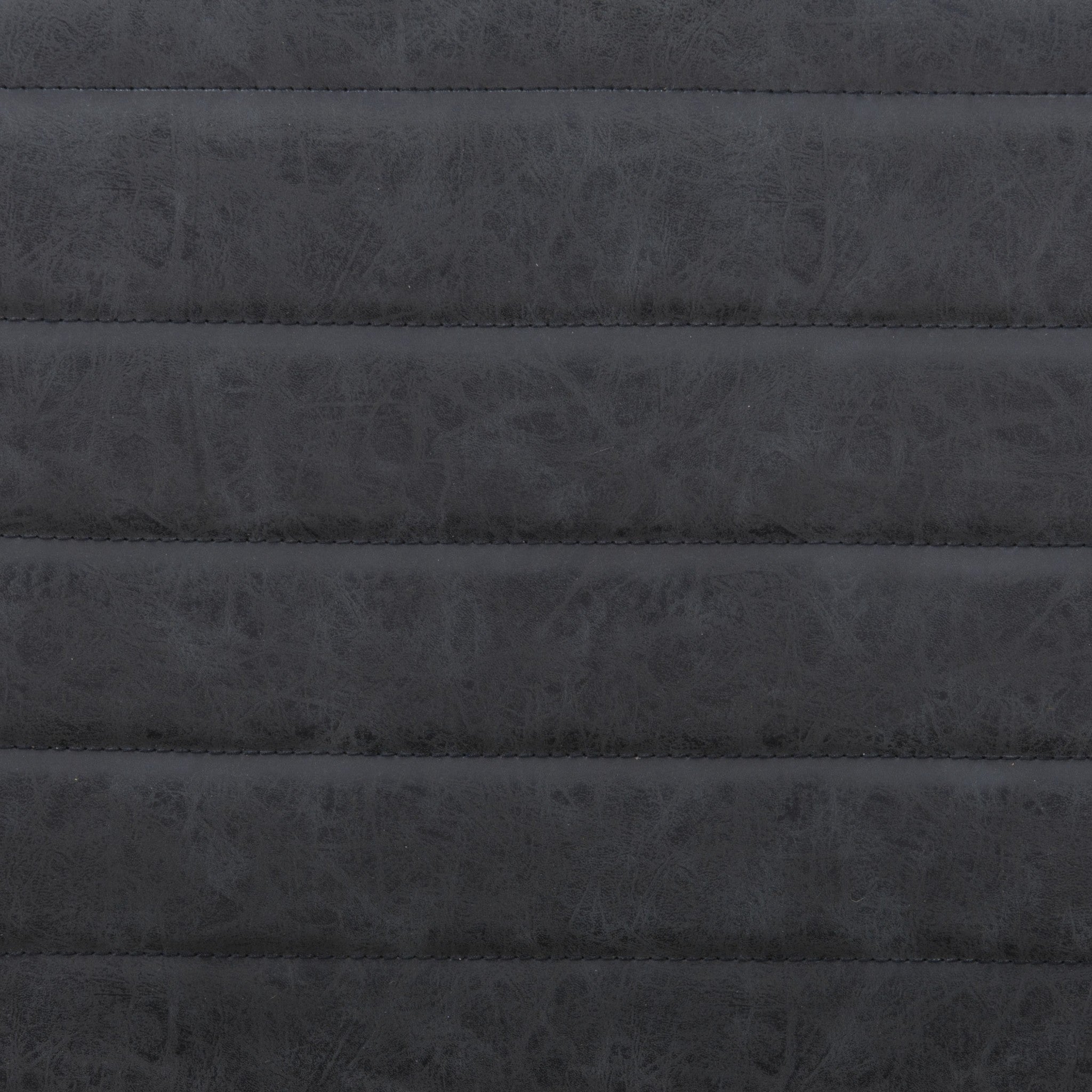 43" Black Steel Swivel Low Back Counter Height Bar Chair With Footrest