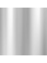 兩件套 40 英寸灰色和銀色鋼質低靠背櫃檯高酒吧椅帶腳踏板