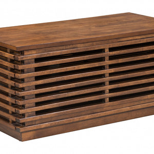 35" Walnut Mdf Cabinet_Enclosed Storage Entertainment Center