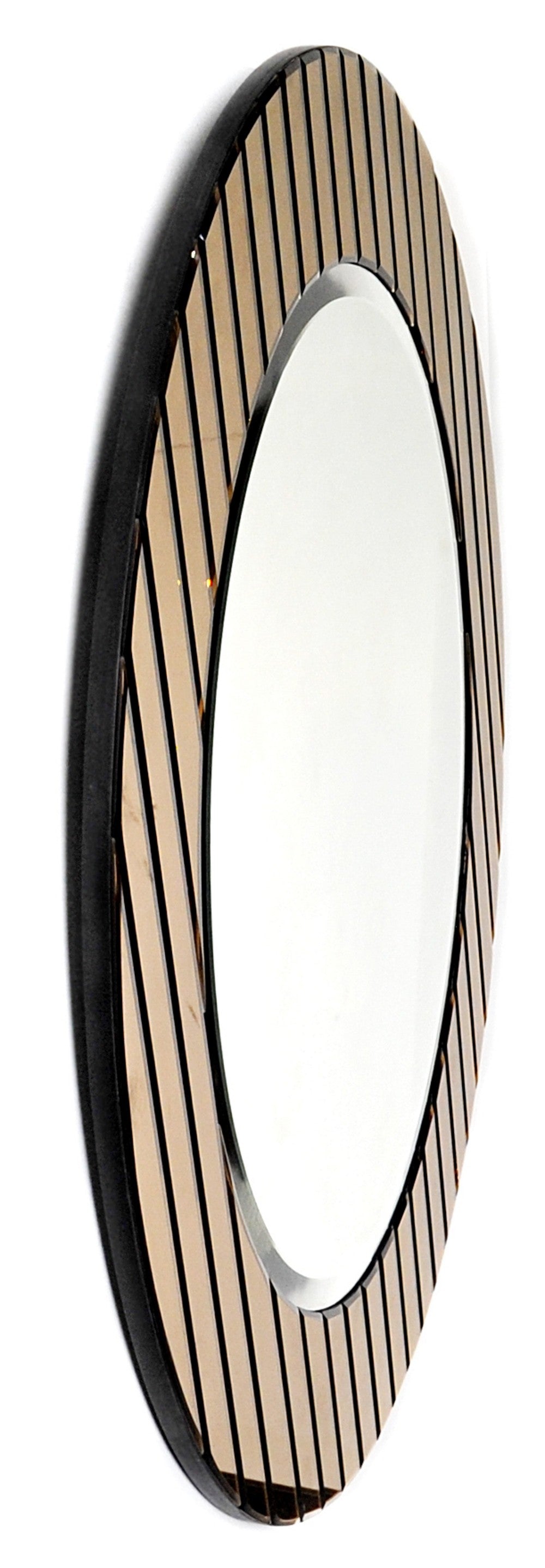Yukon Gold Striped Mirror