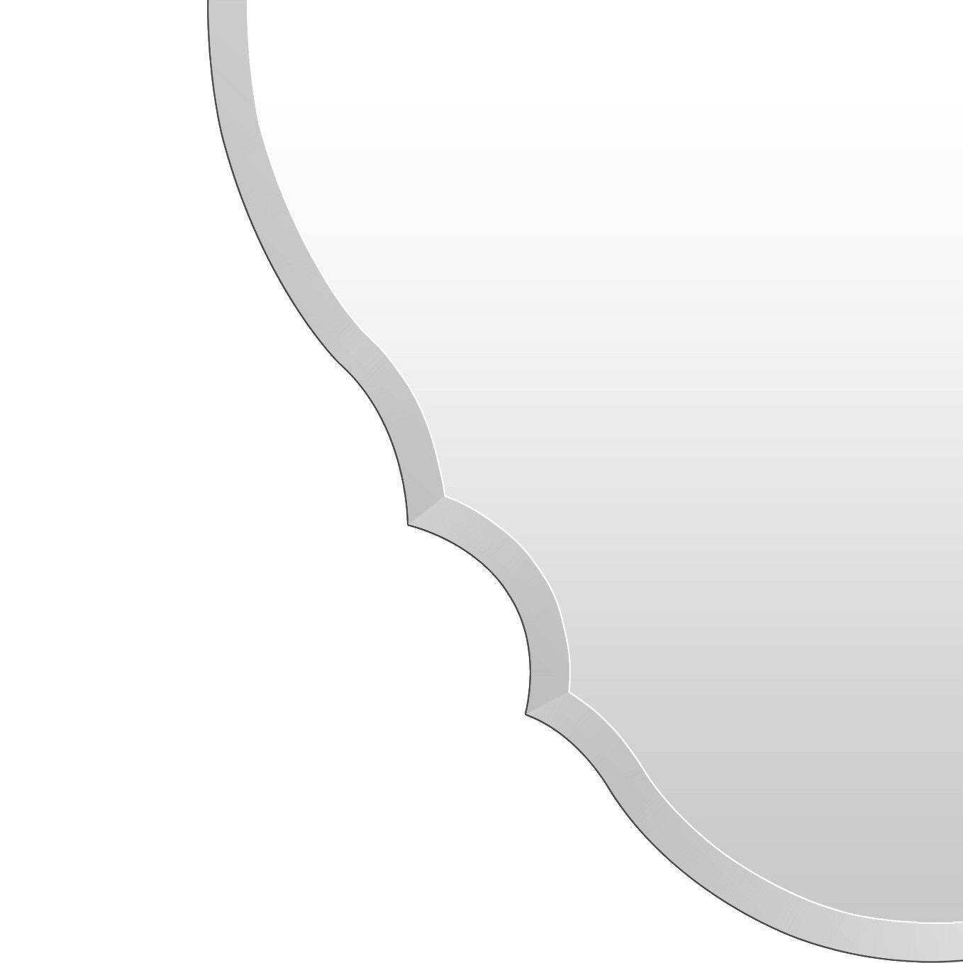 扇形凸面玻璃鏡