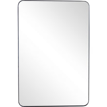 Rectangular Clean Metal Mirror