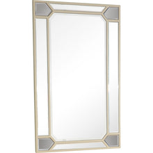 Antiqued Silver Wall Mirror