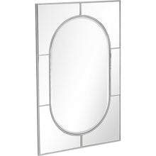 Silver Glass Wall Mirror