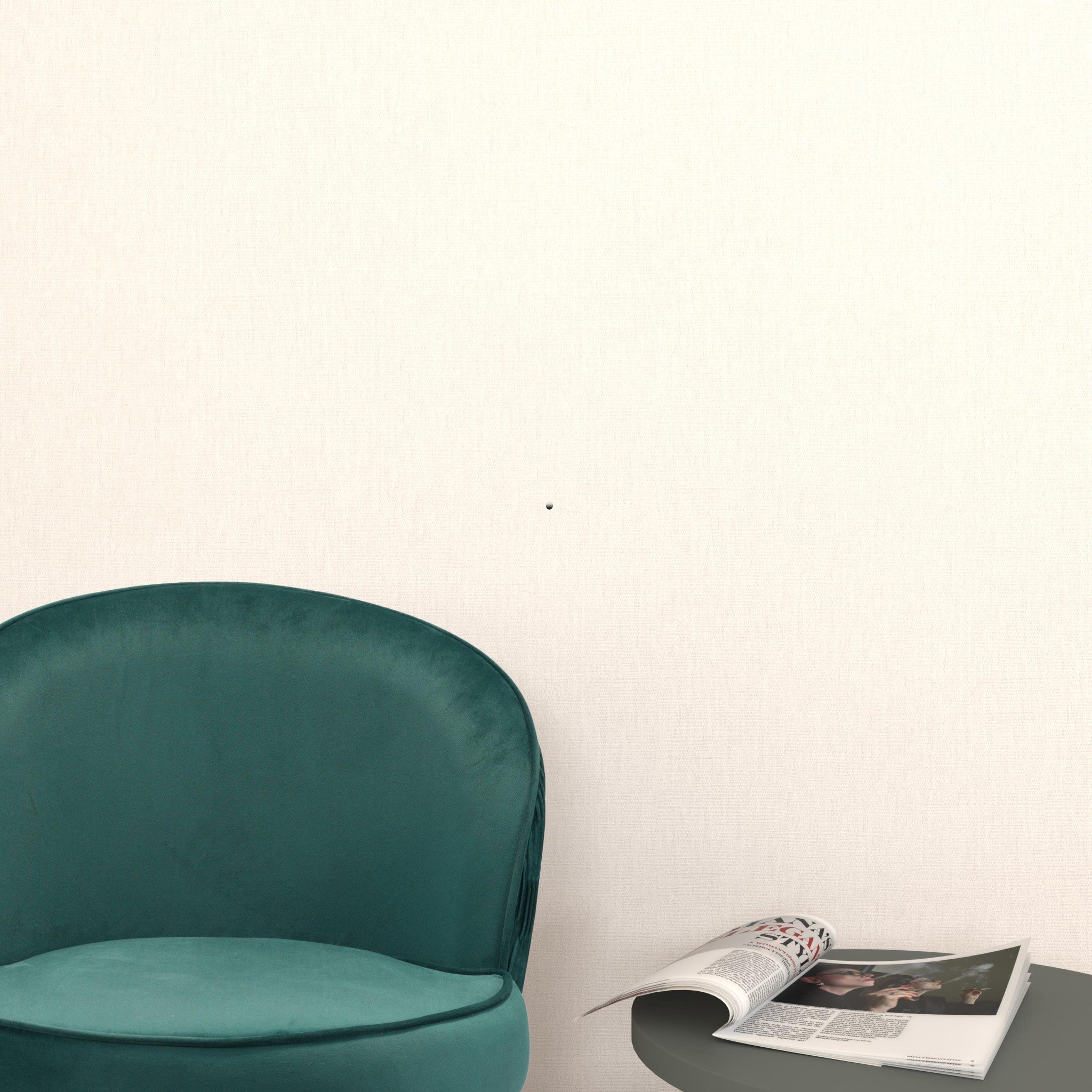 Espejo de pared redondo dorado