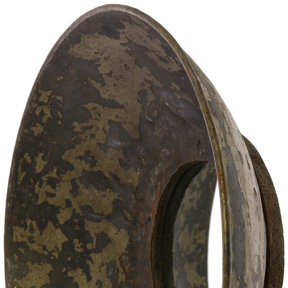 巨型金屬碗壁鏡