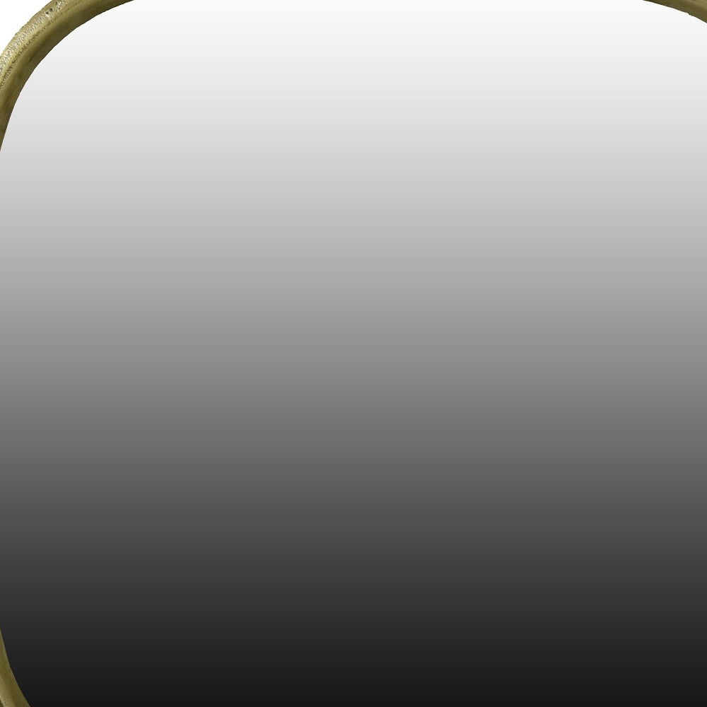Payton Organic Metal Mirror - Brass