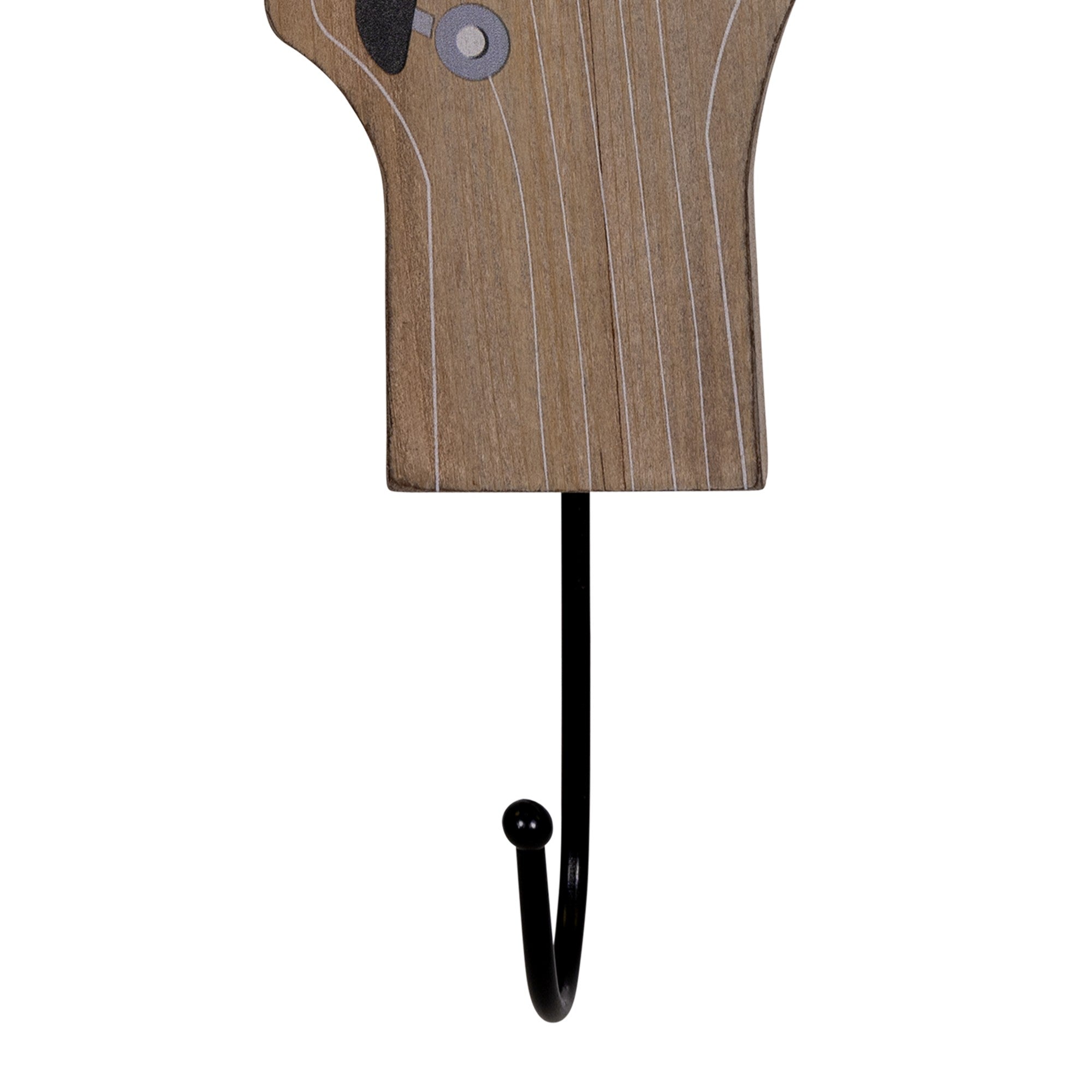 Set of Three Guitar Headstock Wall Hooks