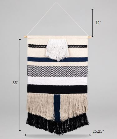 Bohemian Woven Macrame Wall Art