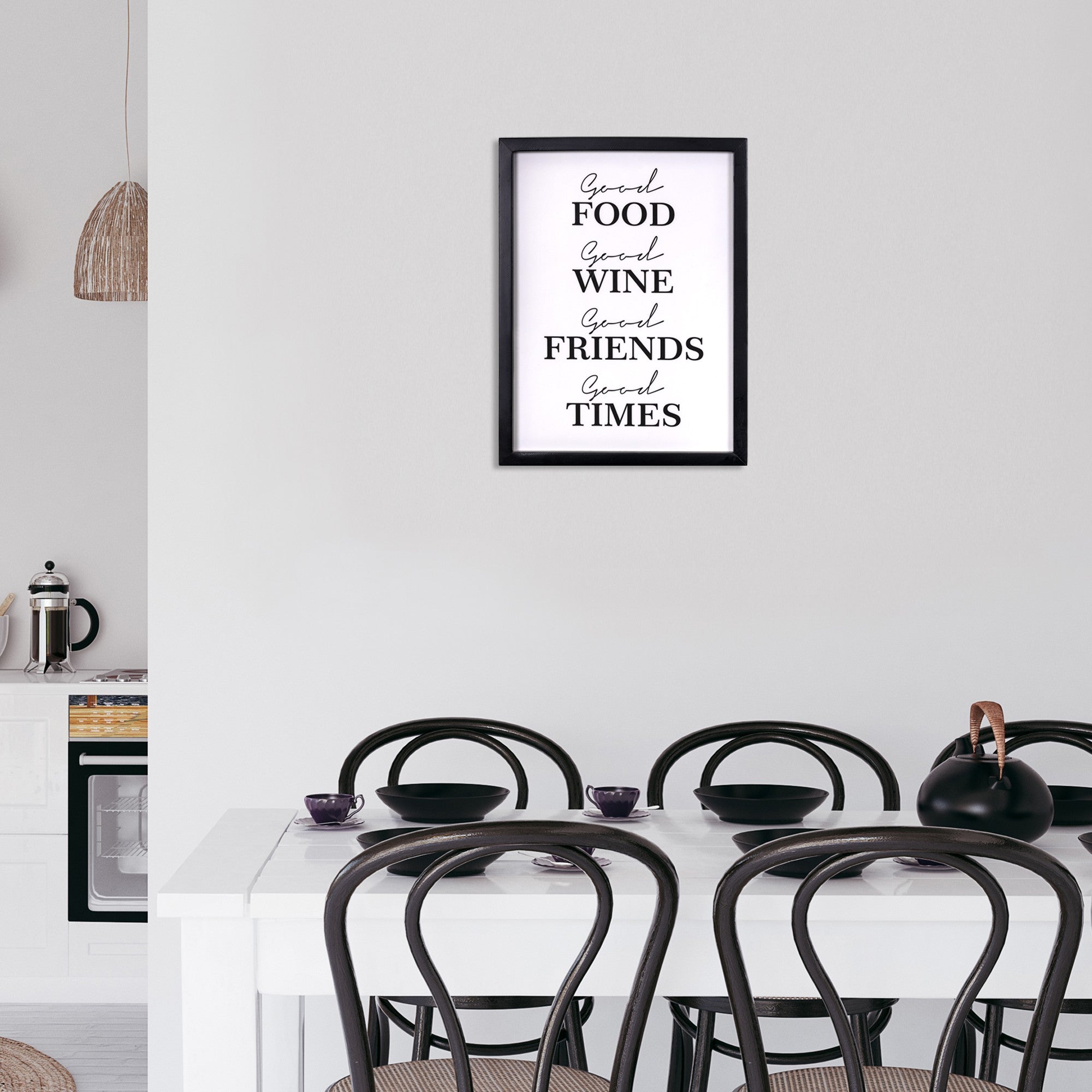 Good Food Good Times Framed Wall Art